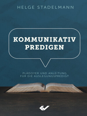 cover image of Kommunikativ predigen